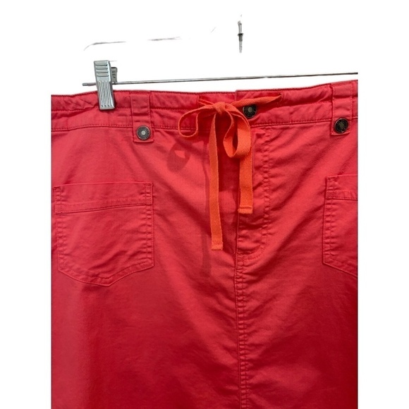 Route 66 Plus Size Salmon Color Zip Front Mini Skirt Size 20W - Picture 2 of 3